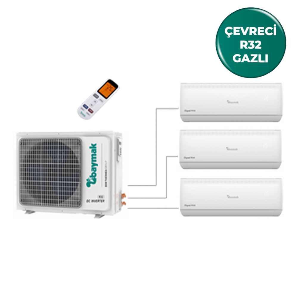 Baymak Elegant Prime Multi Klima 21Btu (Dış Ünite)